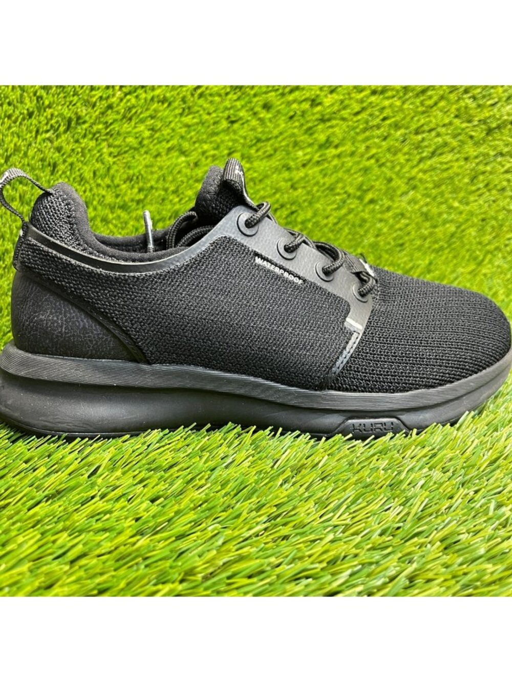Kuru‎ Atom Mens Size 7.5 Triple Black Athletic Running Walking Shoes Sneakers